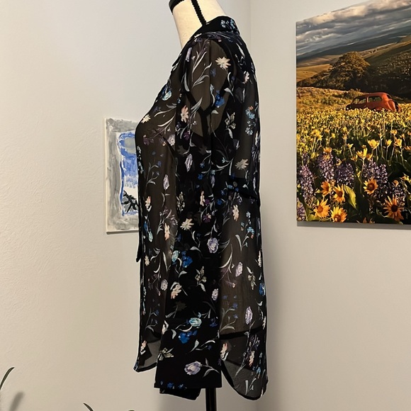 3.1 Phillip Lin Sheer Silk Blouse - Picture 9 of 16